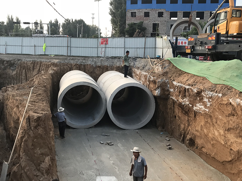 怡光路與人民路泄洪管道